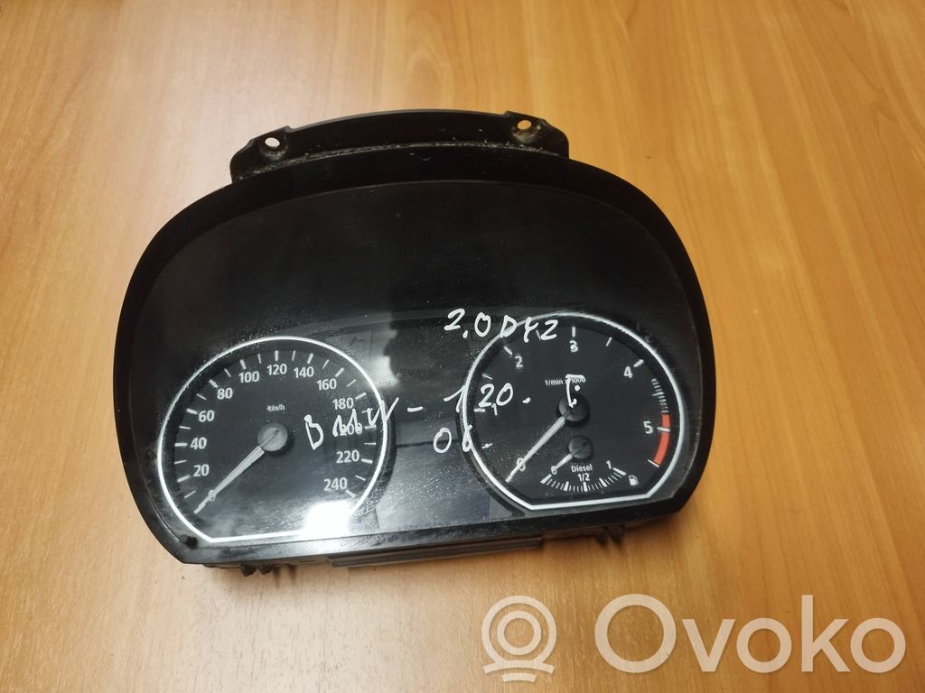 BMW 1 E81 E87 Speedometer (instrument cluster) 