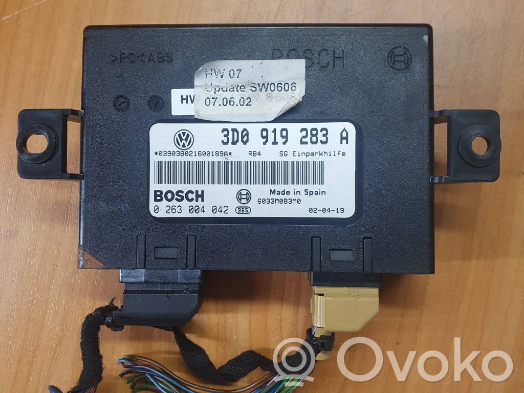Volkswagen Phaeton Parking PDC control unit/module 