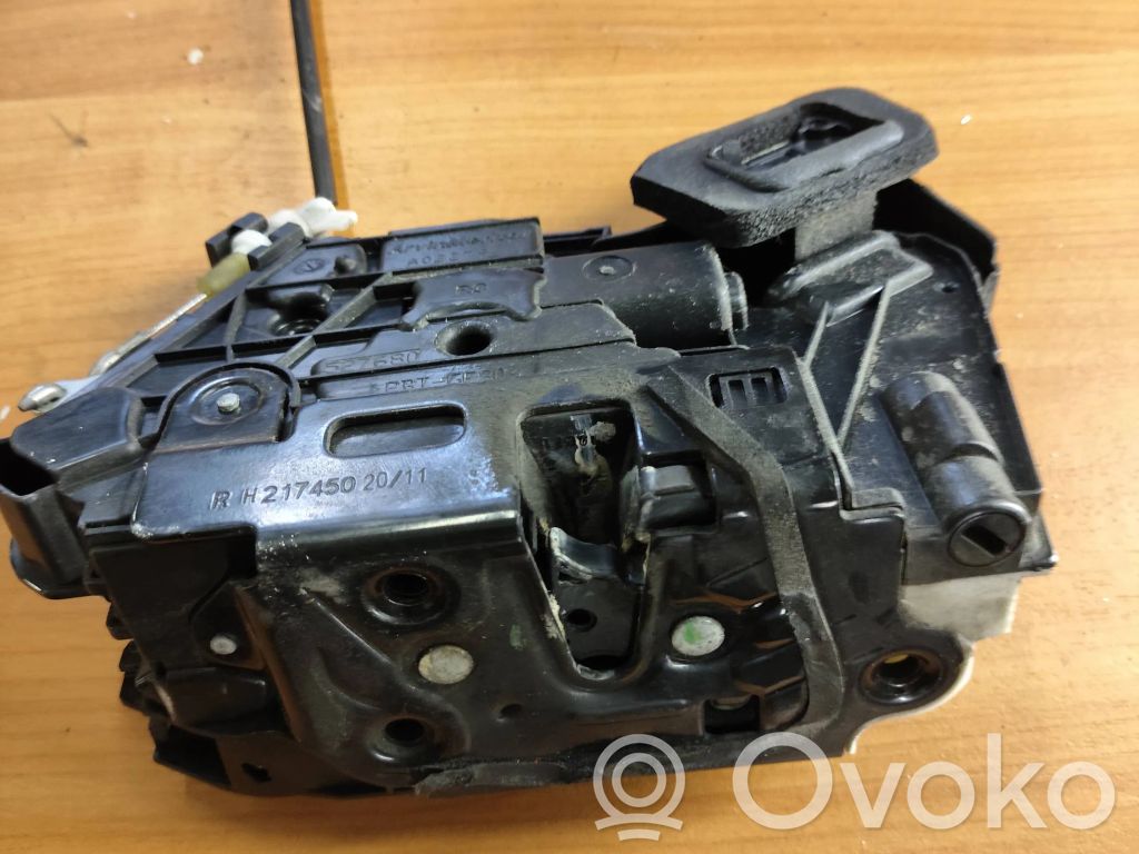 Volkswagen Polo V 6R Zamek drzwi przednich 
