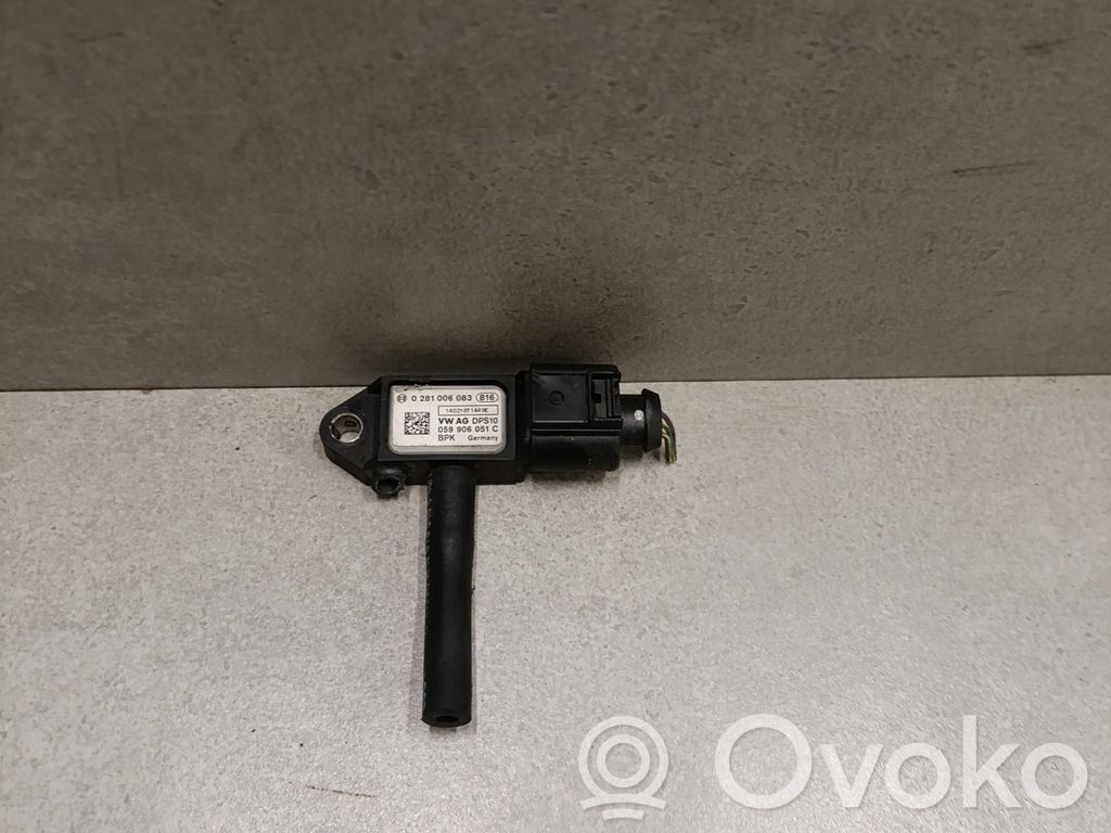 Volkswagen PASSAT B8 Exhaust gas pressure sensor 