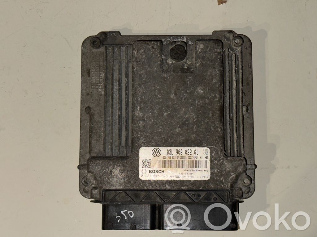 Skoda Superb B6 (3T) Engine control unit/module 