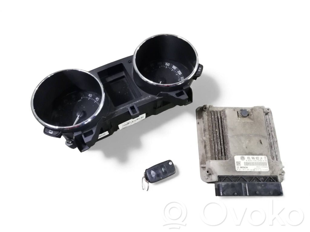 Skoda Yeti (5L) Engine ECU kit and lock set 