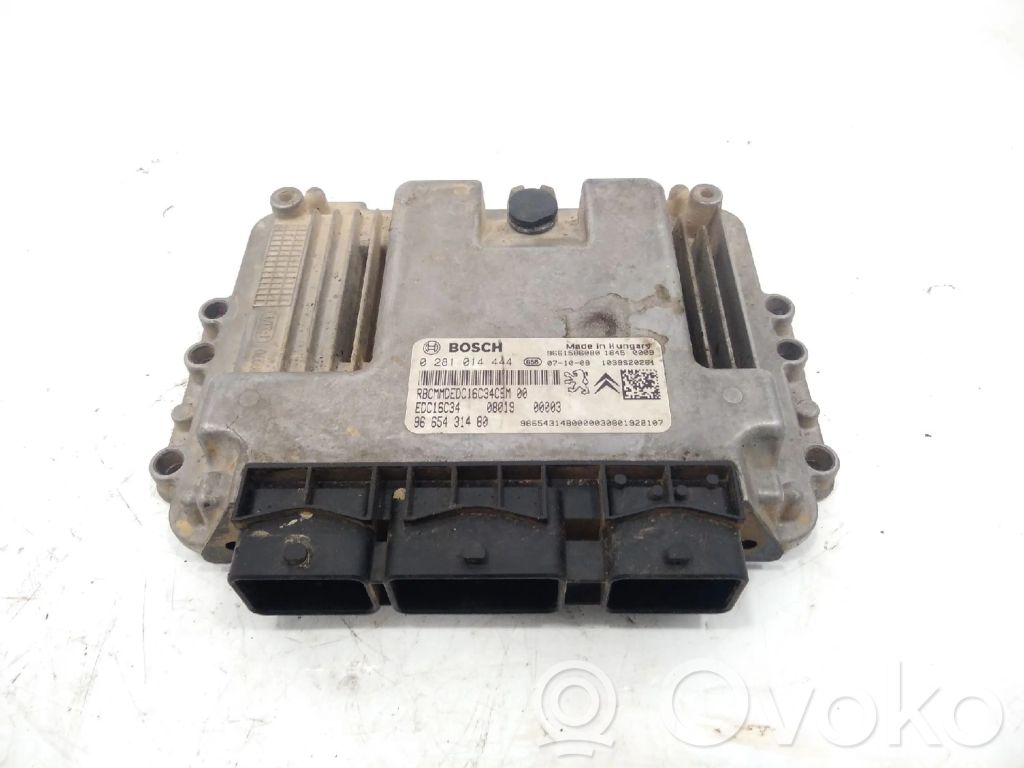 Peugeot Bipper Engine control unit/module 