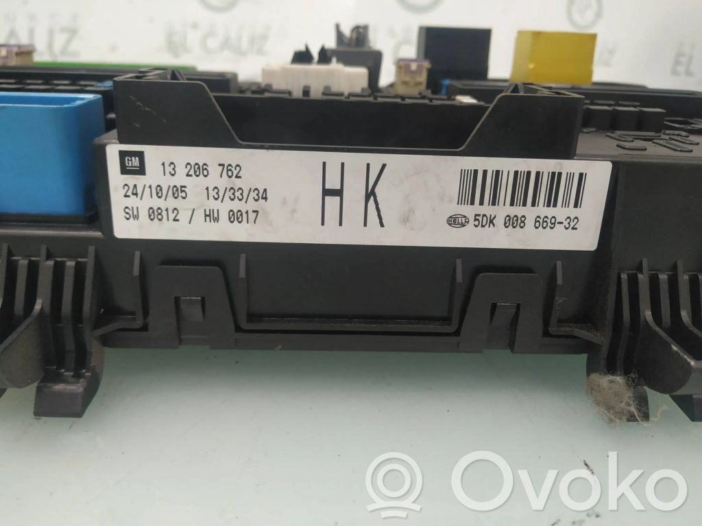 Módulo de fusible   13206762,5DK00866932