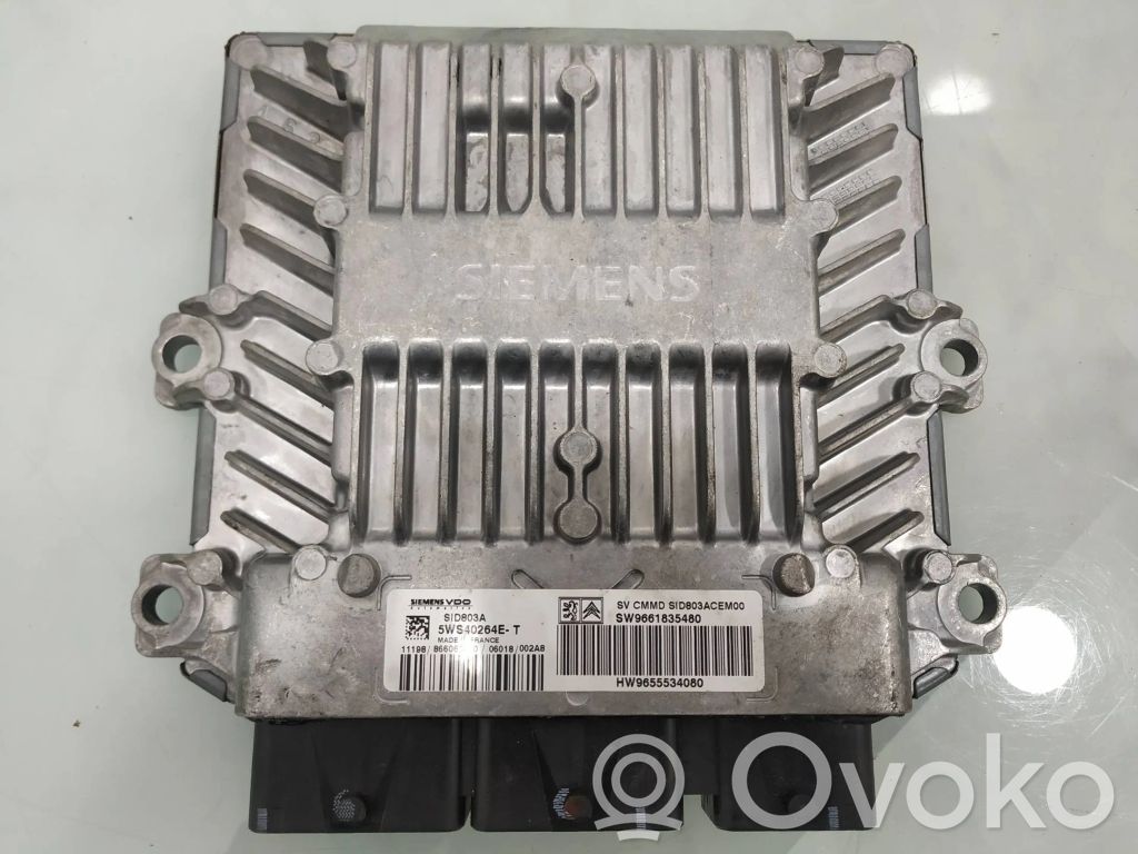Peugeot 407 Engine control unit/module 