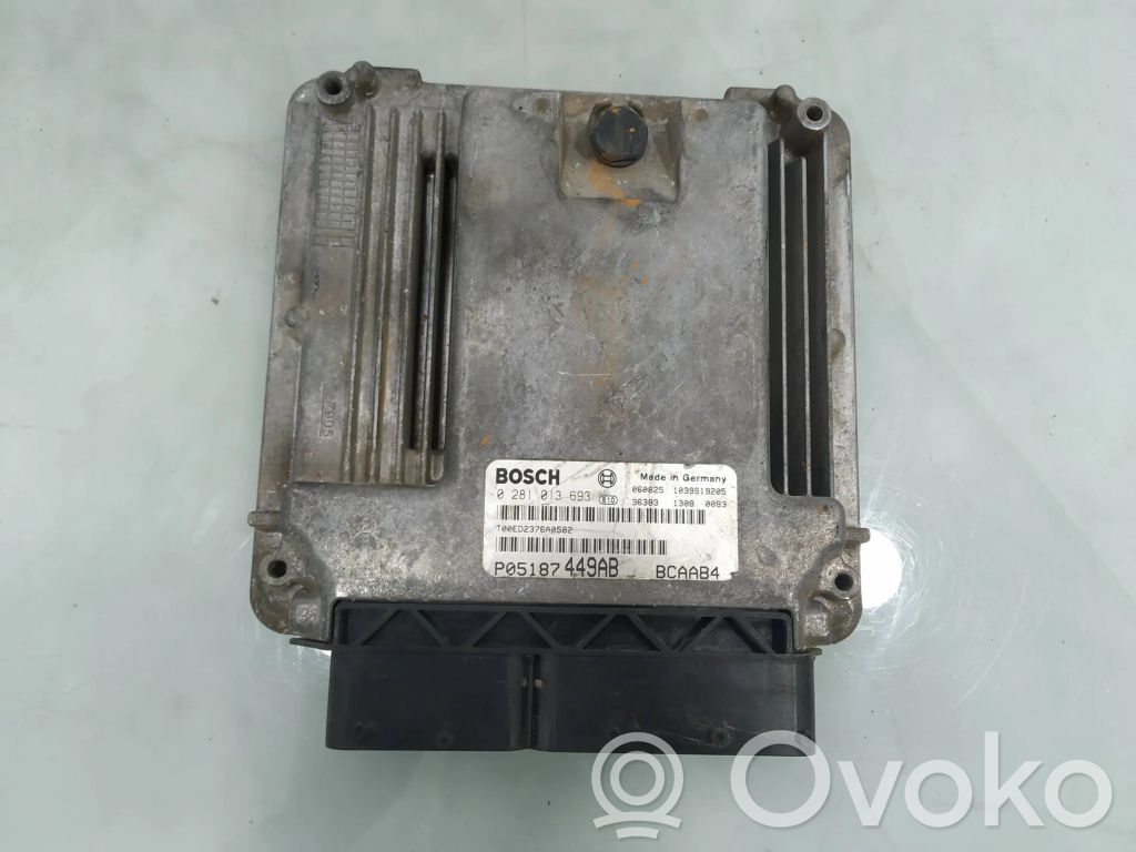 Engine control unit/module   0281013693