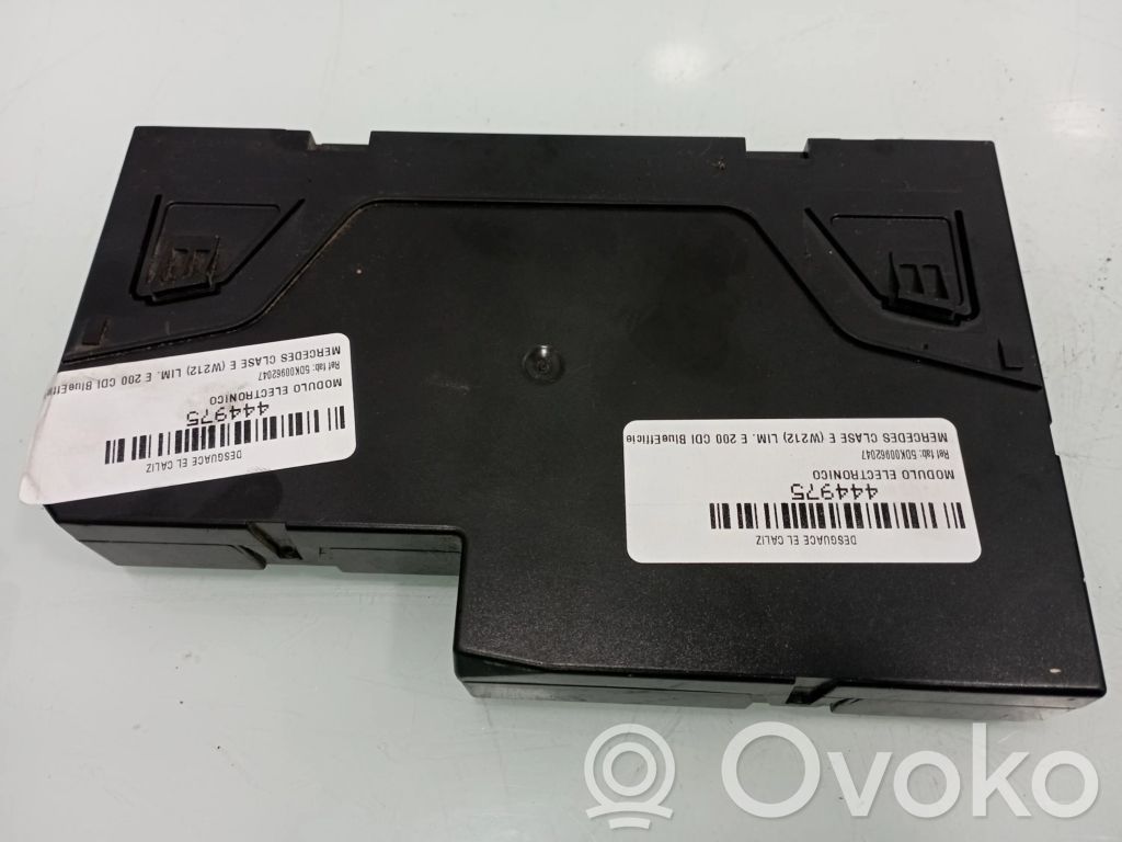 Mercedes-Benz E W212 Otras unidades de control/módulos 