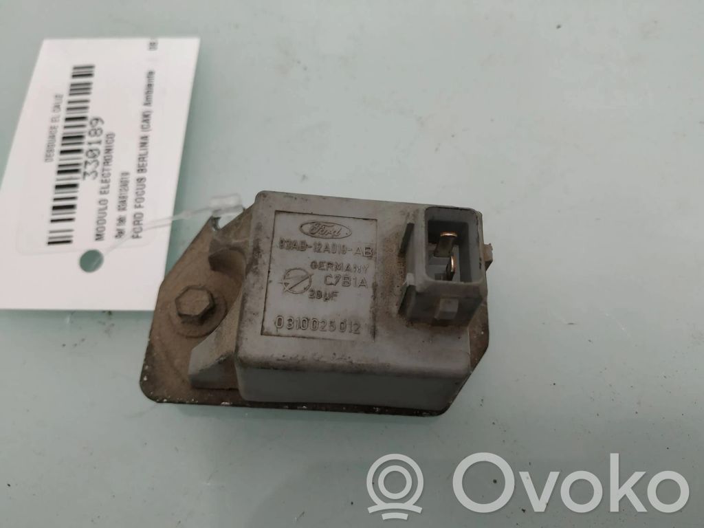 Other control units/modules   93AB12A019
