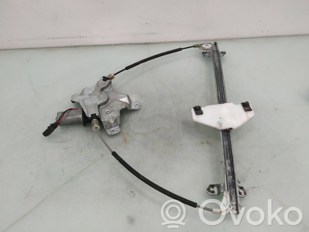 Front door window regulator with motor