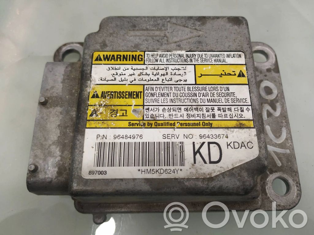 Chevrolet Matiz Airbag control unit/module 