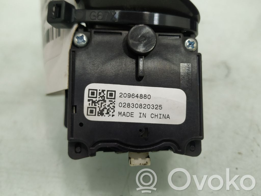 Opel Insignia A Indicator stalk 