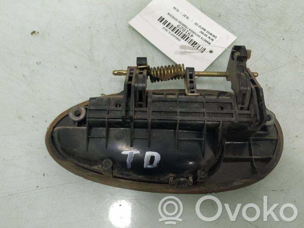 Daewoo Matiz Manecilla externa puerta trasera 