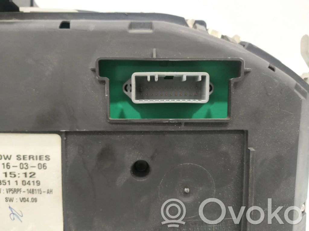 Renault Megane II Speedometer (instrument cluster) 