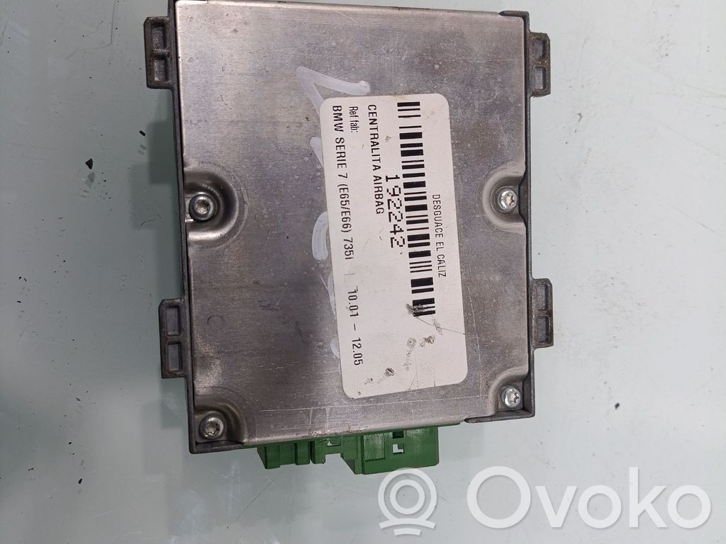 Unidad de control/módulo del Airbag   65776929556
