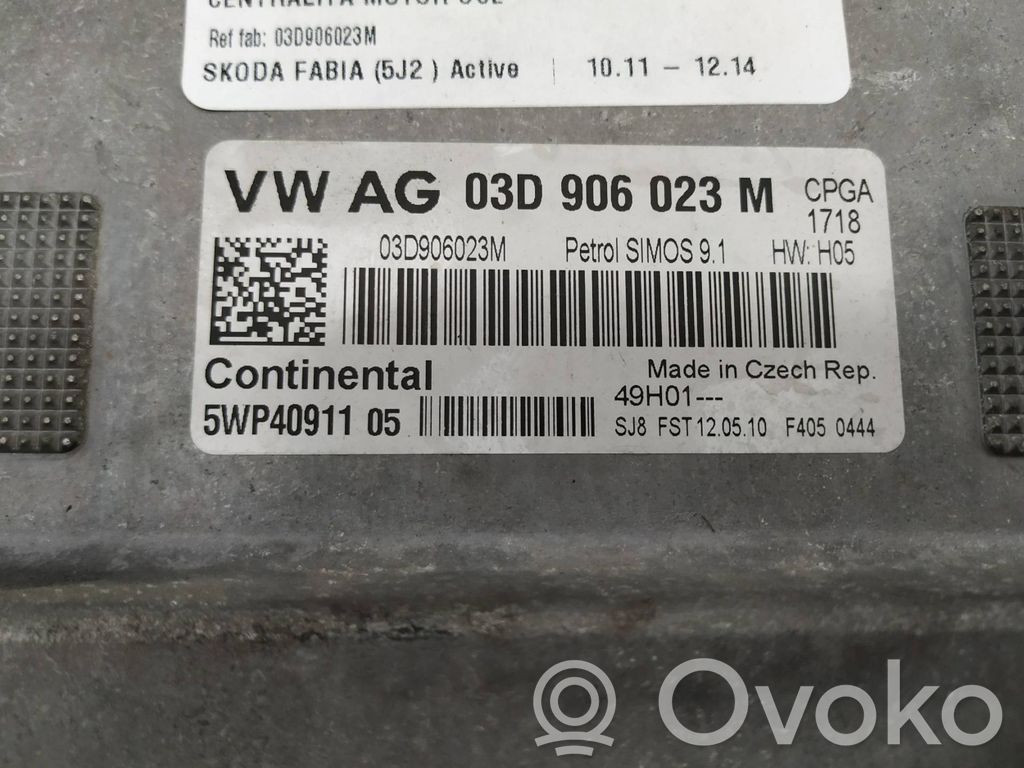 Skoda Fabia Mk1 (6Y) Engine control unit/module 