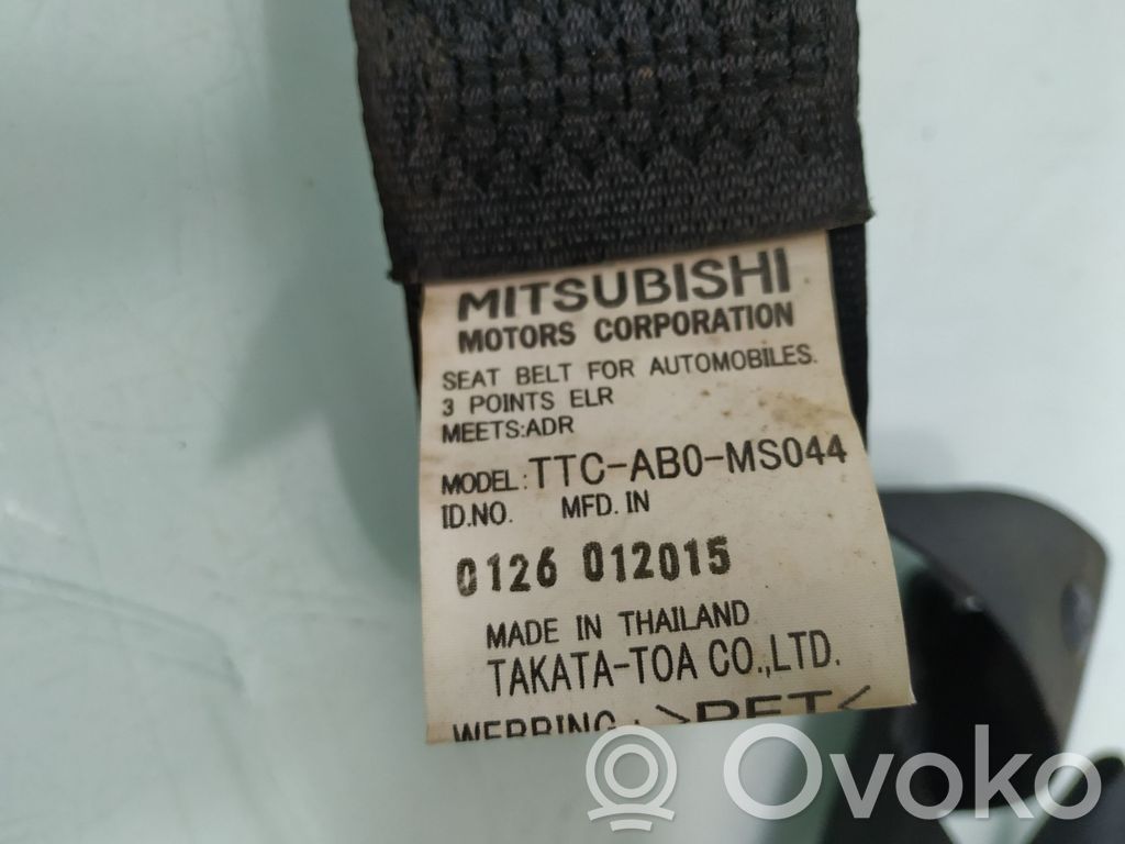 Mitsubishi L200 Cinturón medio (trasero) 