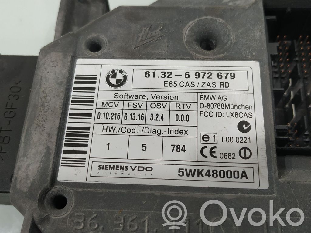 BMW 7 E65 E66 Užvedimo spynelė 