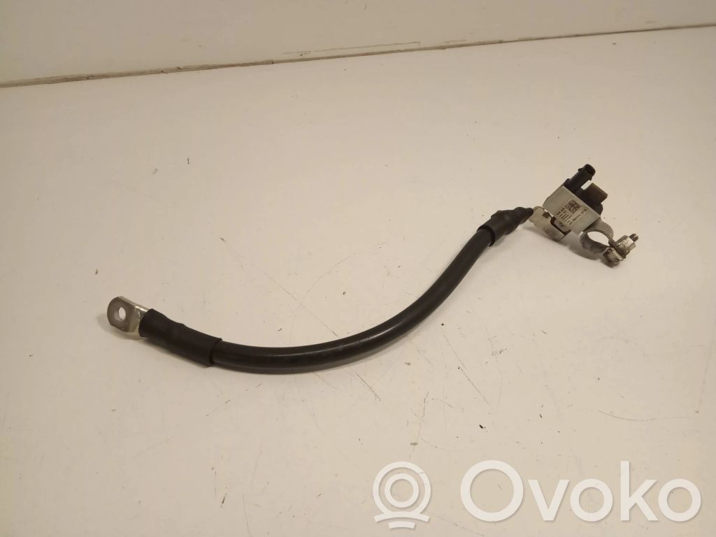 Audi A6 S6 C7 4G Minus / Klema / Przewód akumulatora 