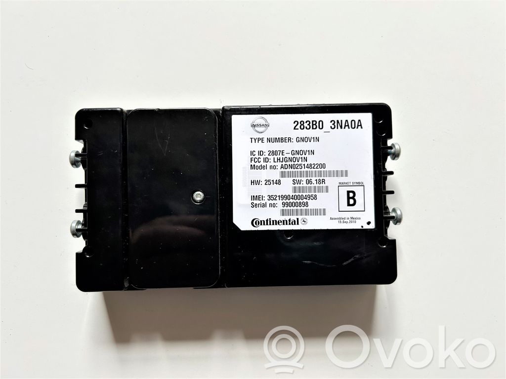 Nissan Leaf I (ZE0) Unidad de control/módulo de bluetooth 