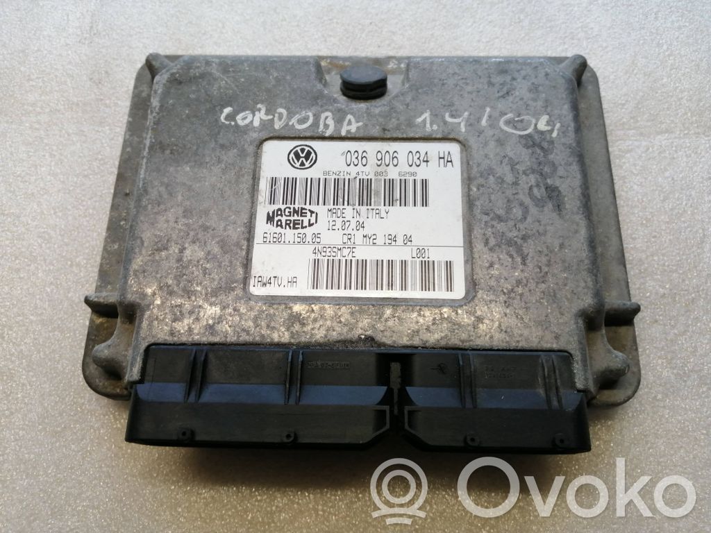 Seat Cordoba (6L) Engine control unit/module 