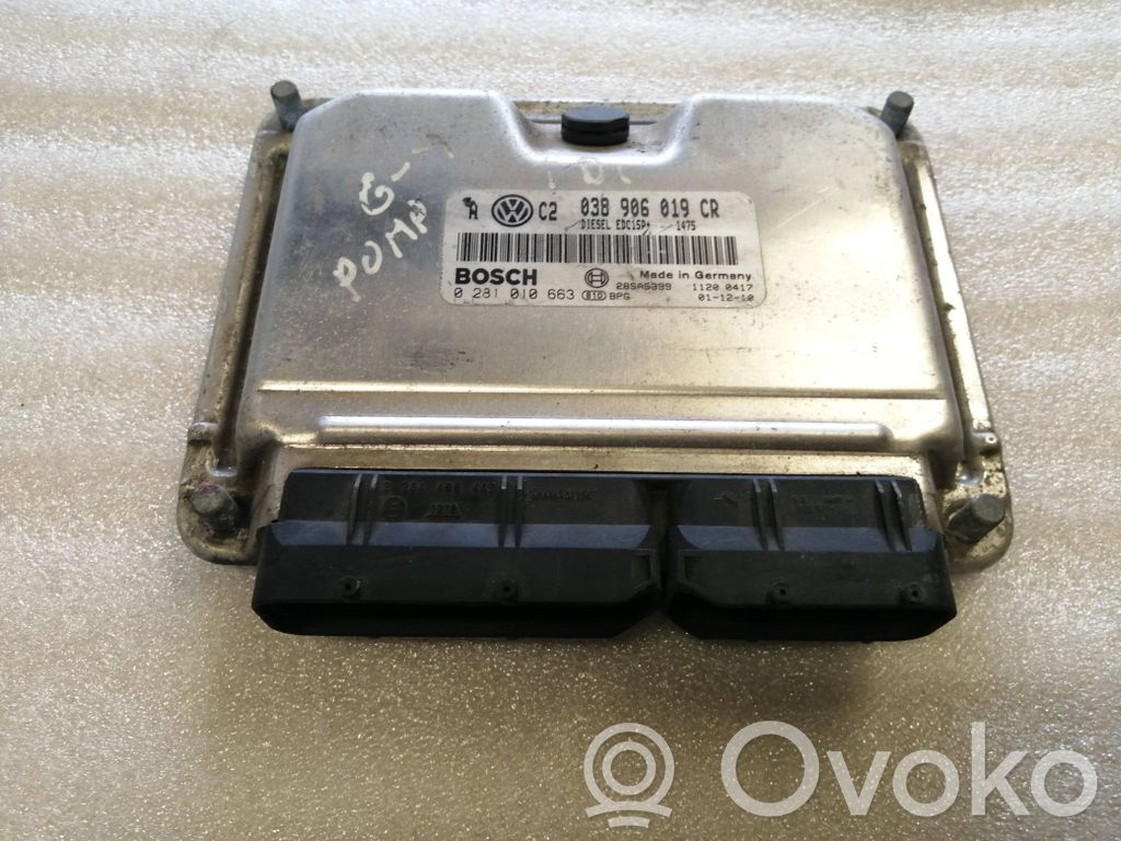 Volkswagen Golf IV Engine control unit/module 