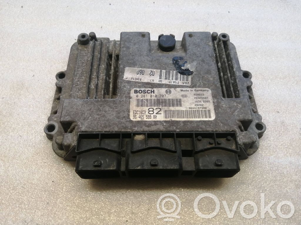 Peugeot 206 Engine control unit/module 