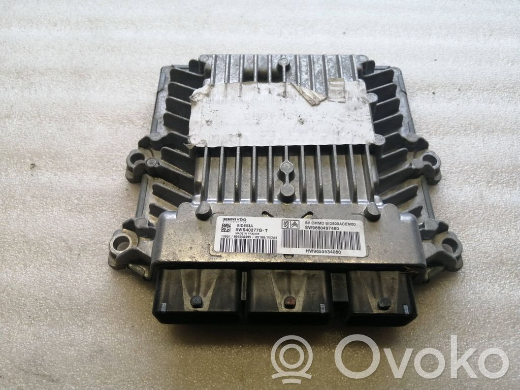 Peugeot 307 Engine control unit/module 