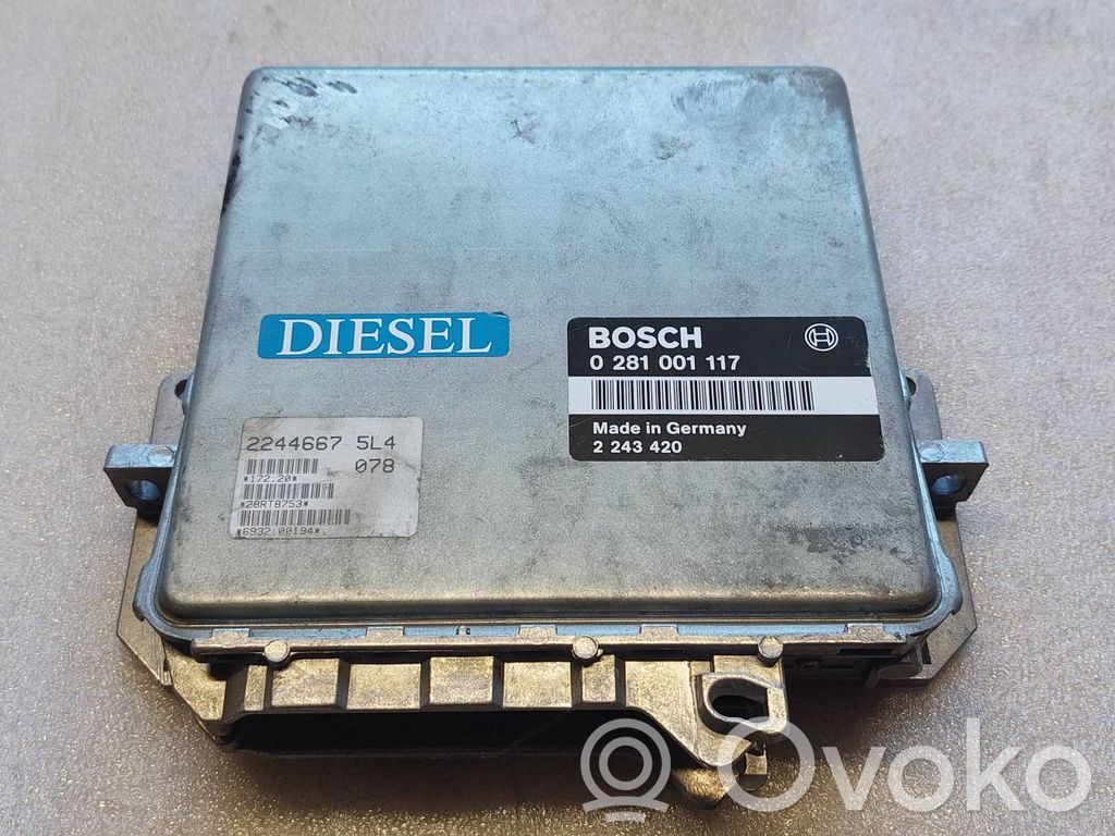 BMW 5 E34 Engine control unit/module 