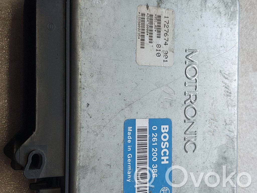 Engine control unit/module   0261200386