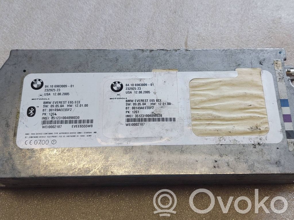 BMW 7 E65 E66 Bluetooth control unit module 