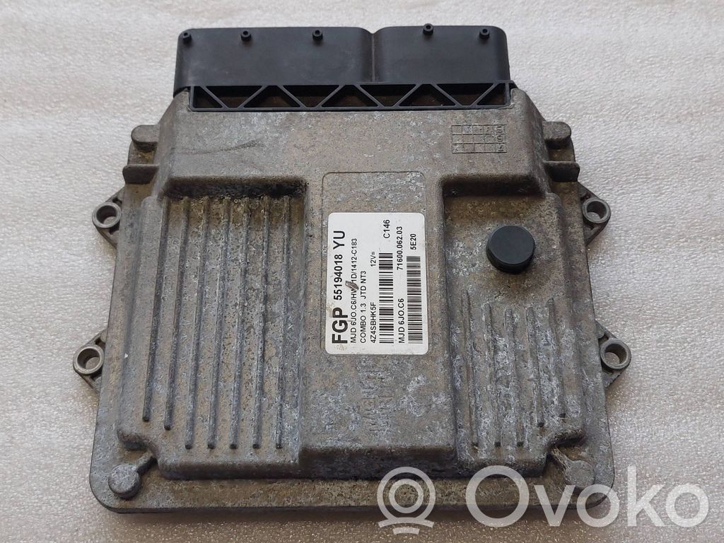Engine control unit/module   55194018YU,7160006203