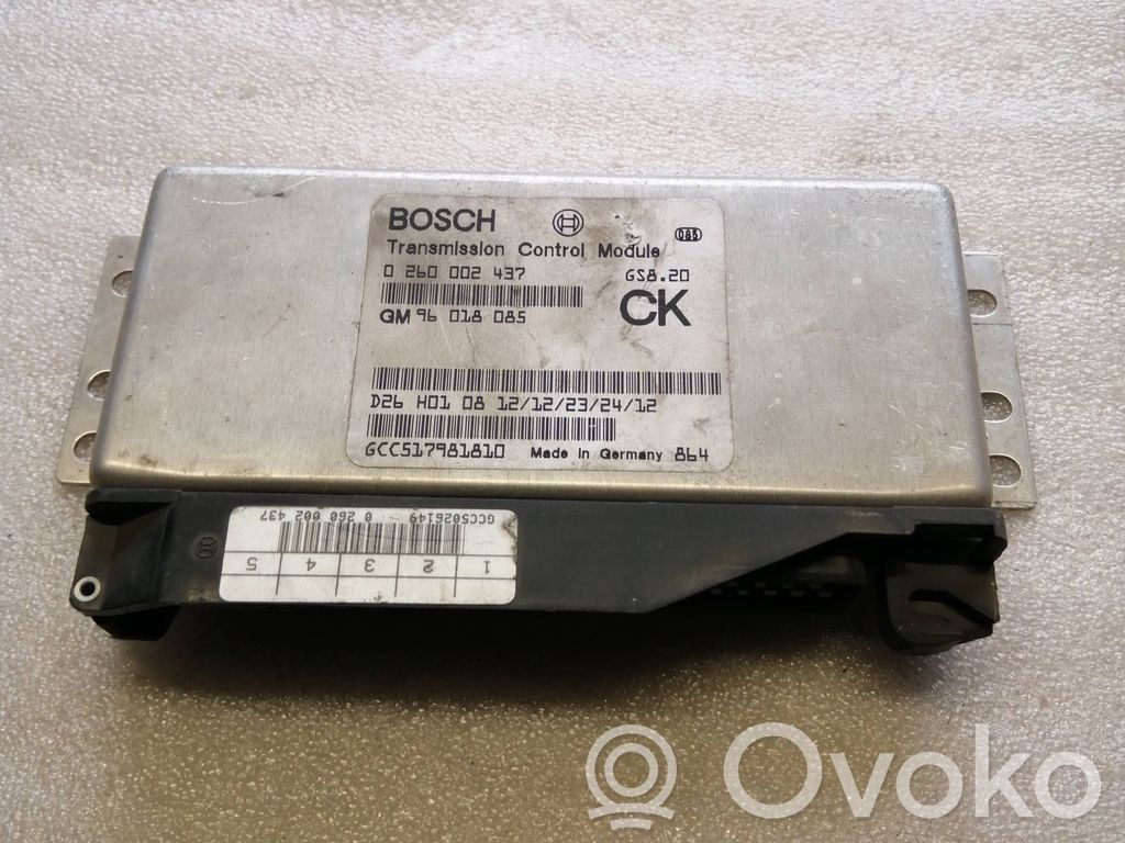 Opel Omega B2 Transmission gearbox valve body 