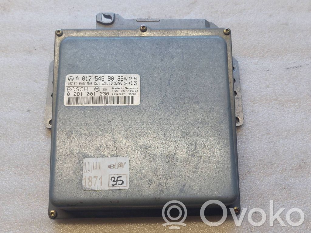 Mercedes-Benz E W210 Engine control unit/module 