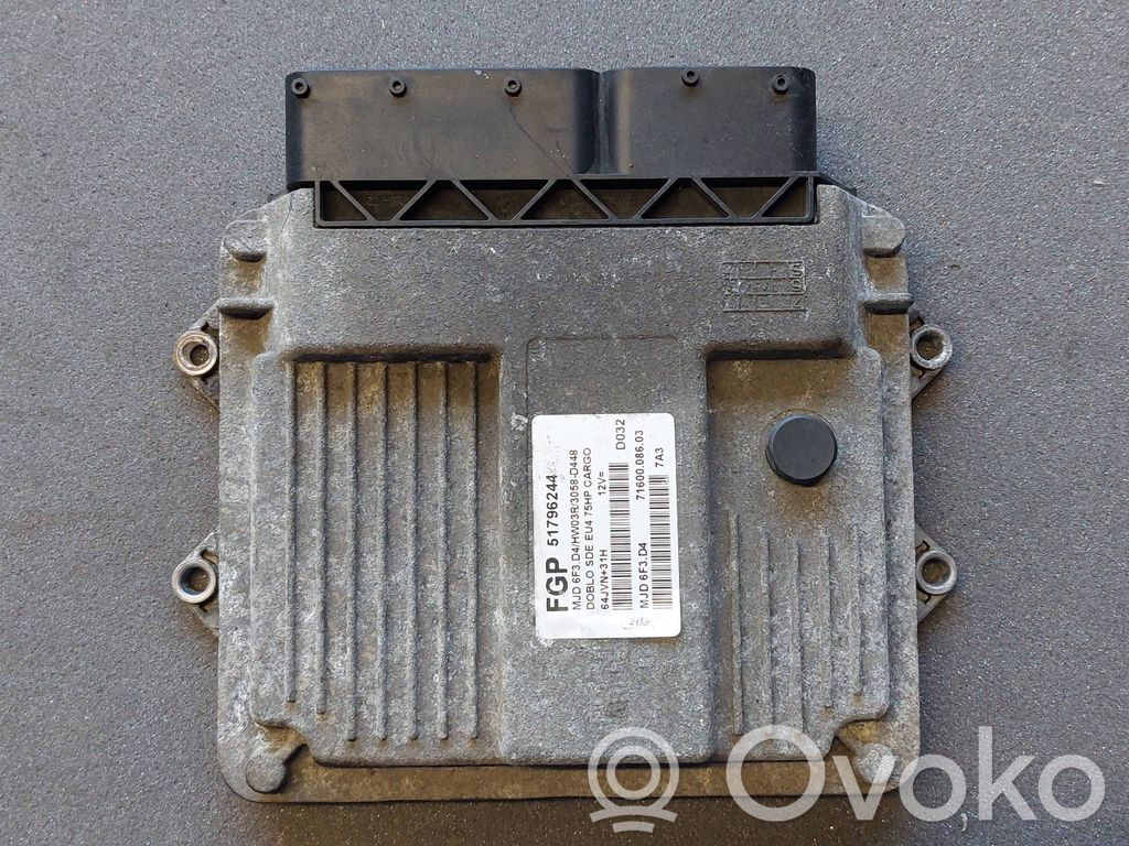 Fiat Doblo Engine control unit/module 