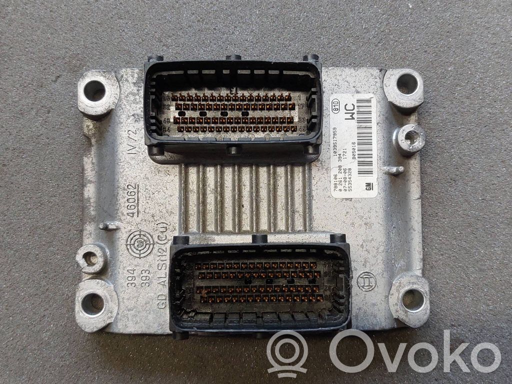 Opel Astra H Engine control unit/module 