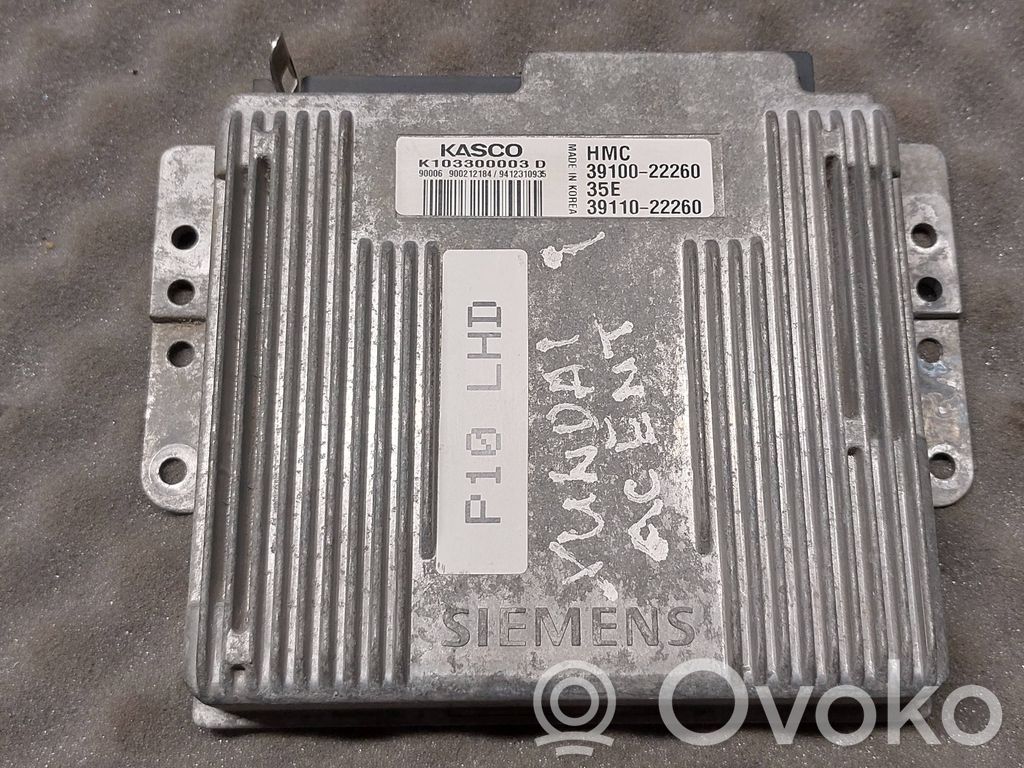 Hyundai Accent Engine control unit/module 