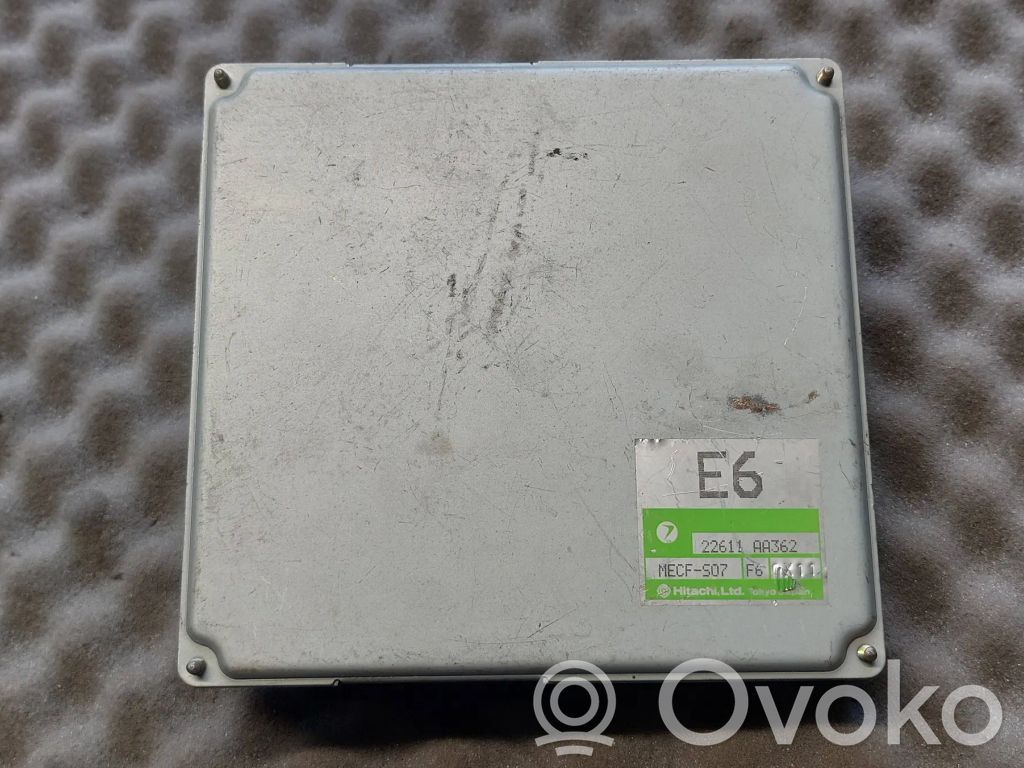 Engine control unit/module   22611AA362,MECFS07,F60X11