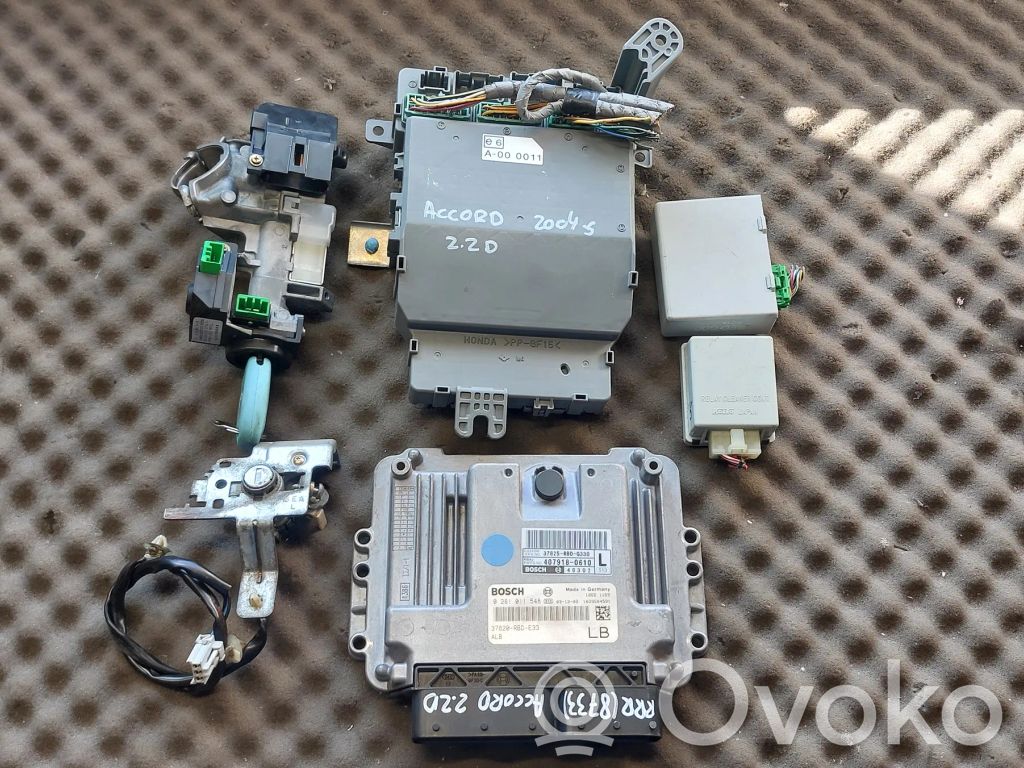 Honda Accord Engine ECU kit and lock set 