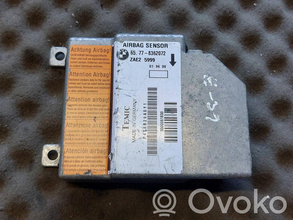 Airbag control unit/module   8362072,65778362072
