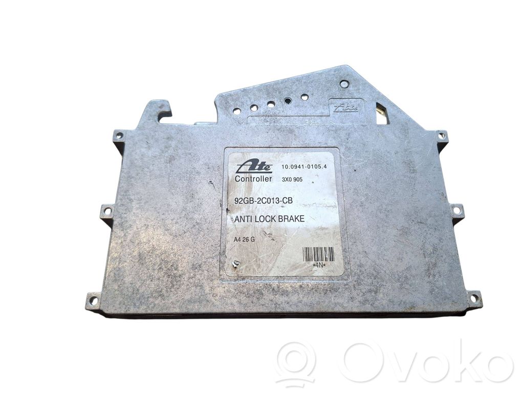 ABS-ohjainlaite/moduuli   92GB2C013CB,10094101054,3X0905