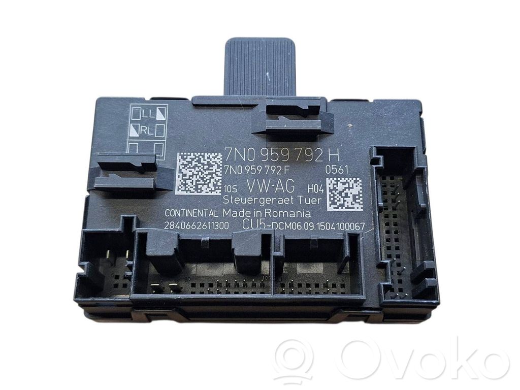 Skoda Yeti (5L) Door control unit/module 
