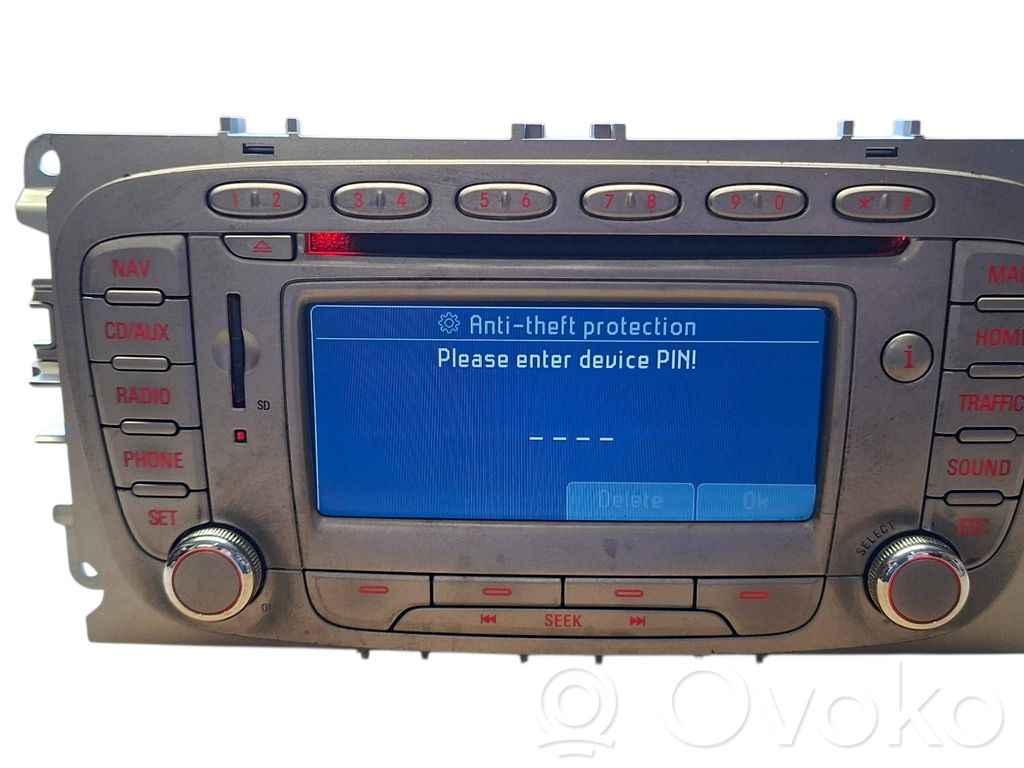 Ford Focus Panel / Radioodtwarzacz CD/DVD/GPS 