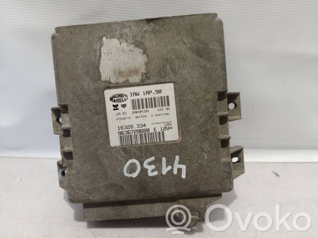 Peugeot 206+ Engine control unit/module 