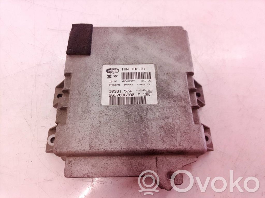 Engine control unit/module   9637086980,9637086980,16301574