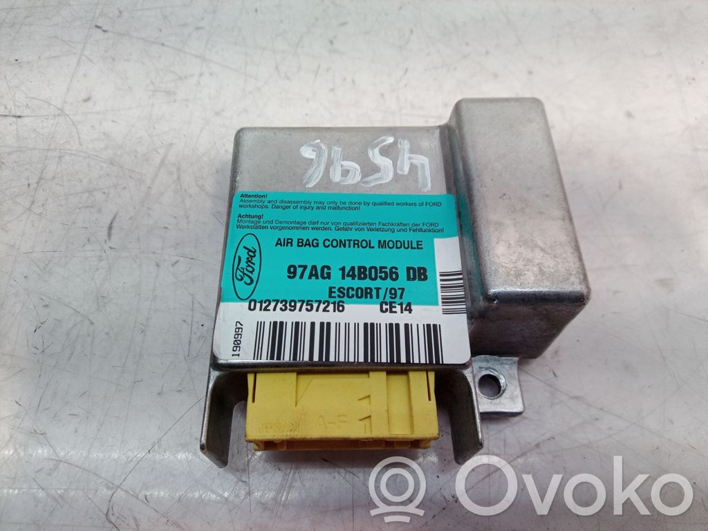Airbag control unit/module   97AG14B056DB,97AG14B056,97AG14B056