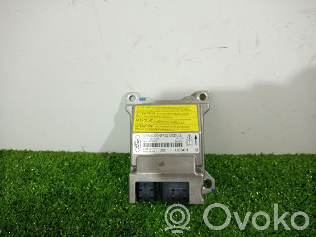 Module de contrôle airbag   0285001417,0285001417,2T1T14B321AB