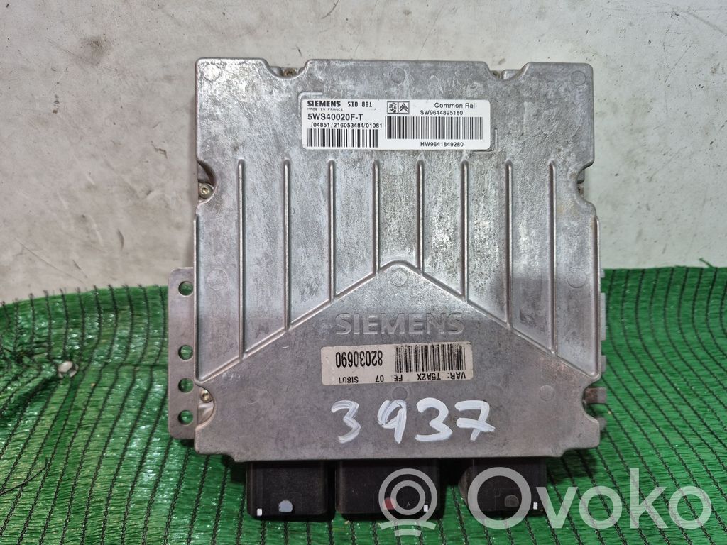 Peugeot 307 Engine control unit/module 