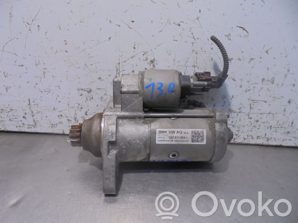 Motor de arranque   02Z911024,VALEO