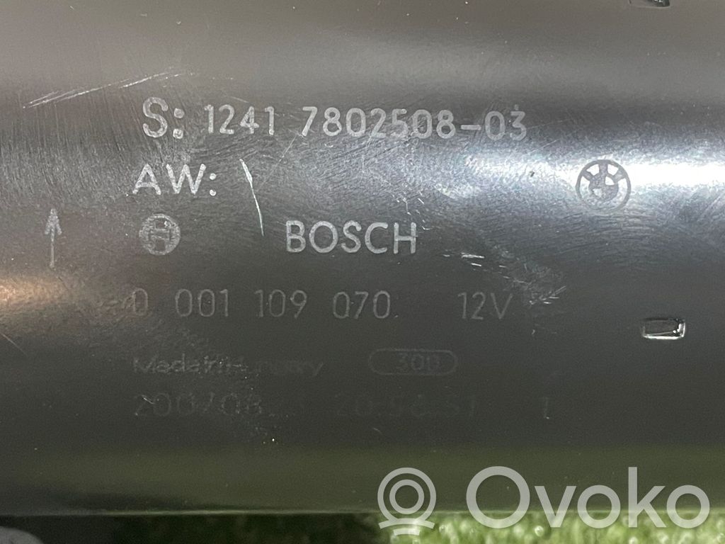 Motor de arranque   0001109070,7802508BOSCH,7802508