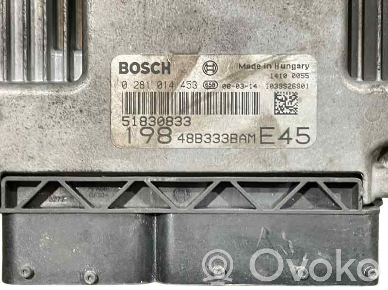Engine control unit/module   51830833,BOSCH0281014453